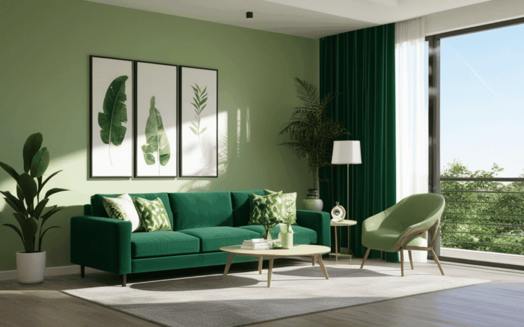 salón luminoso con muebles de diseño para salones en Barcelona estilo contemporáneo