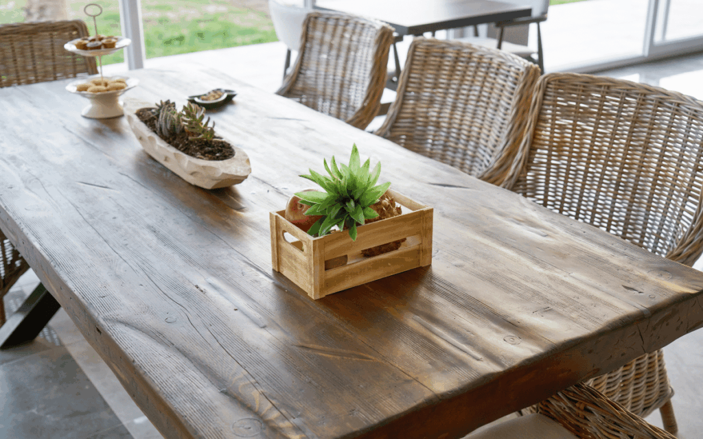 mesas con sillas de comedor